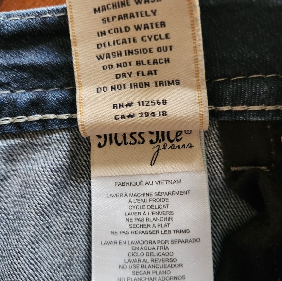 Miss Me Skinny Standard Size 28 Inseam 31 - Picture 6 of 8